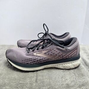 Brooks Ghost 13 Womens Purple Grey Running Shoes Sneakers 1203381B550 Size 8